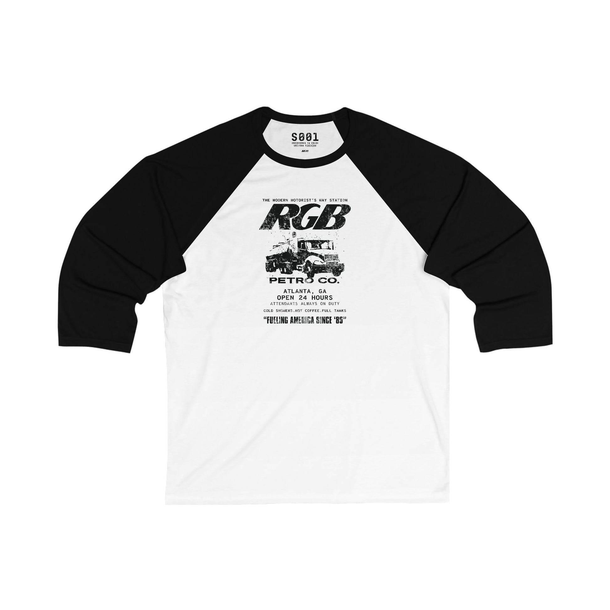 RGB Petro Co. Raglan Tee – S001 Uniform Division