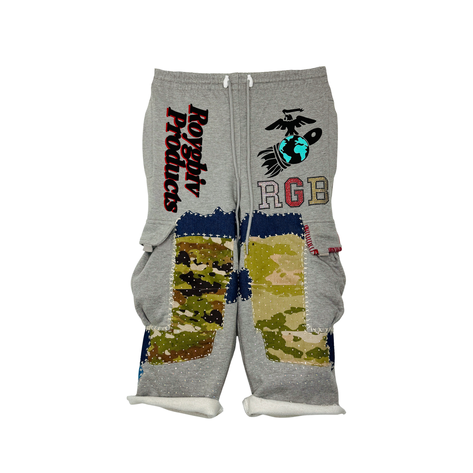 RGB UTILITY CARGO CROPPED PANTS