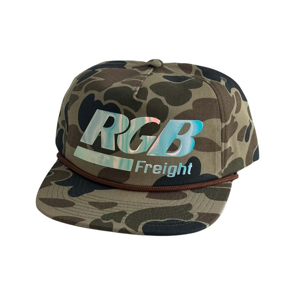 RGB FREIGHT TRUCKER HAT - COTTON CANVAS SP (GLOW IN THE DARK)