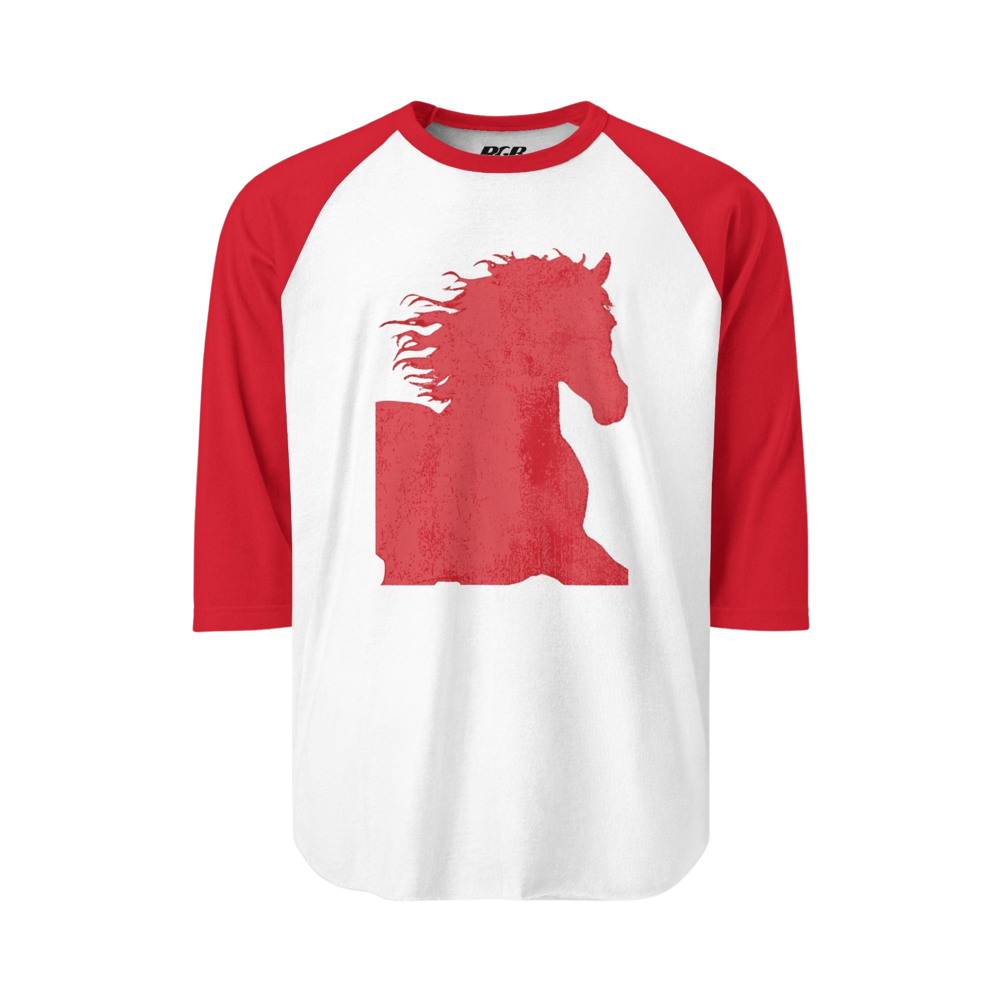 Fire Horse Raglan Tee — Motion System