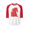 Fire Horse Raglan Tee — Motion System