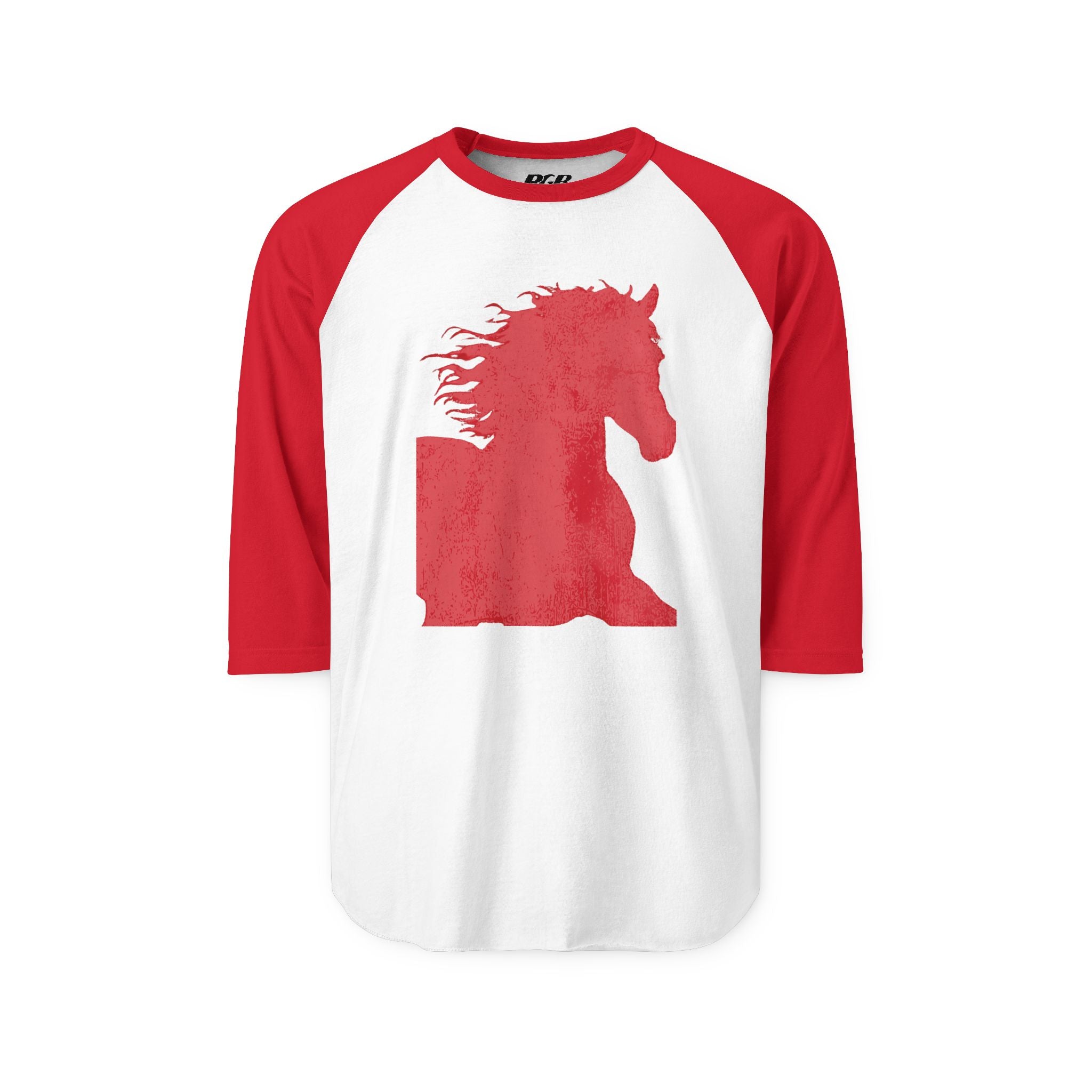 Fire Horse Raglan Tee — Motion System