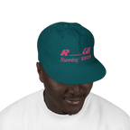 RGB Running Division Cap - Teal Trails/Signal Pink