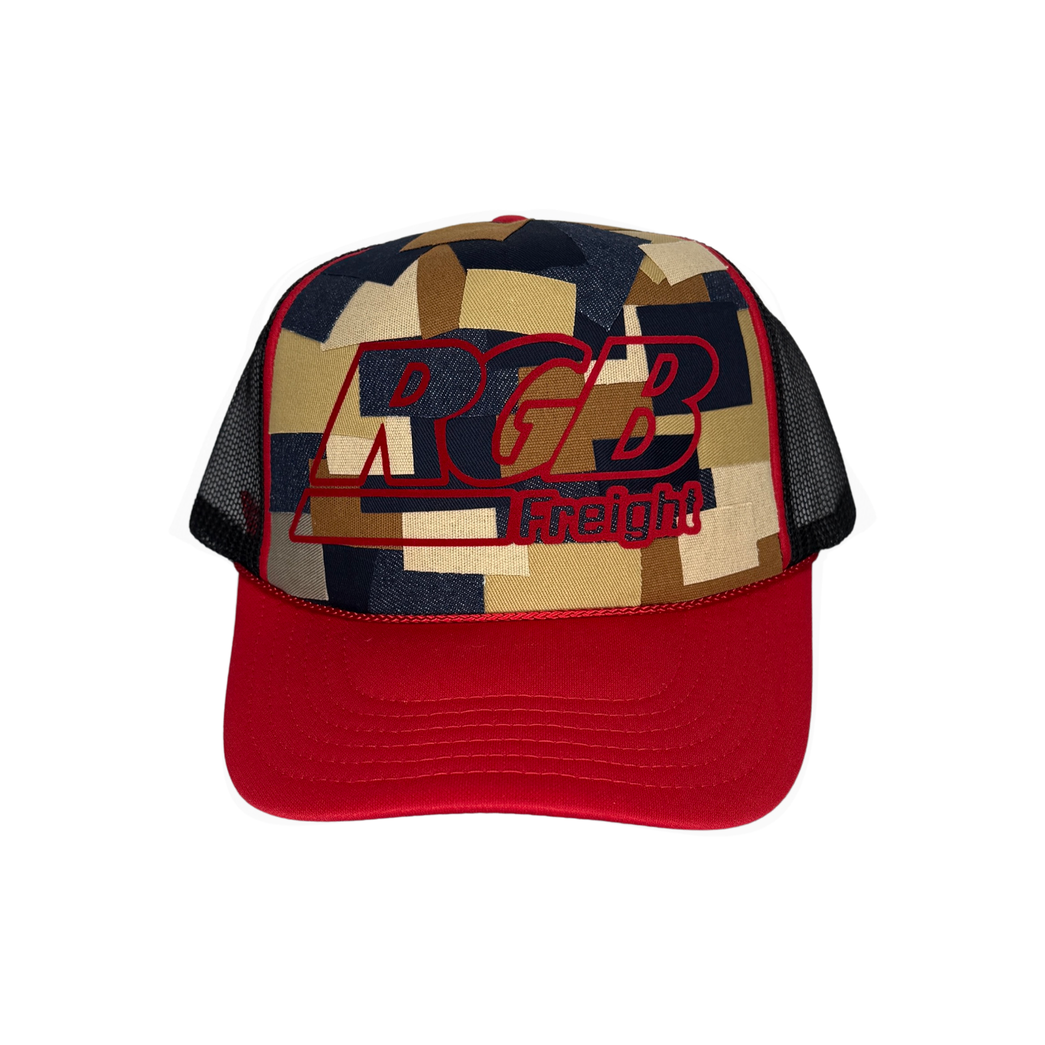 RGB FREIGHT TRUCKER HAT - PATCHWORK PREMIUM 1 of 1