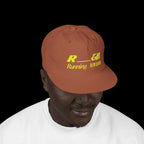 RGB Running Division Cap - TRACK CLAY/VOLT YELLOW
