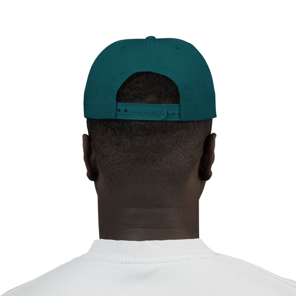 RGB Running Division Cap - Teal Trails/Signal Pink