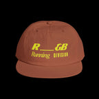 RGB Running Division Cap - TRACK CLAY/VOLT YELLOW