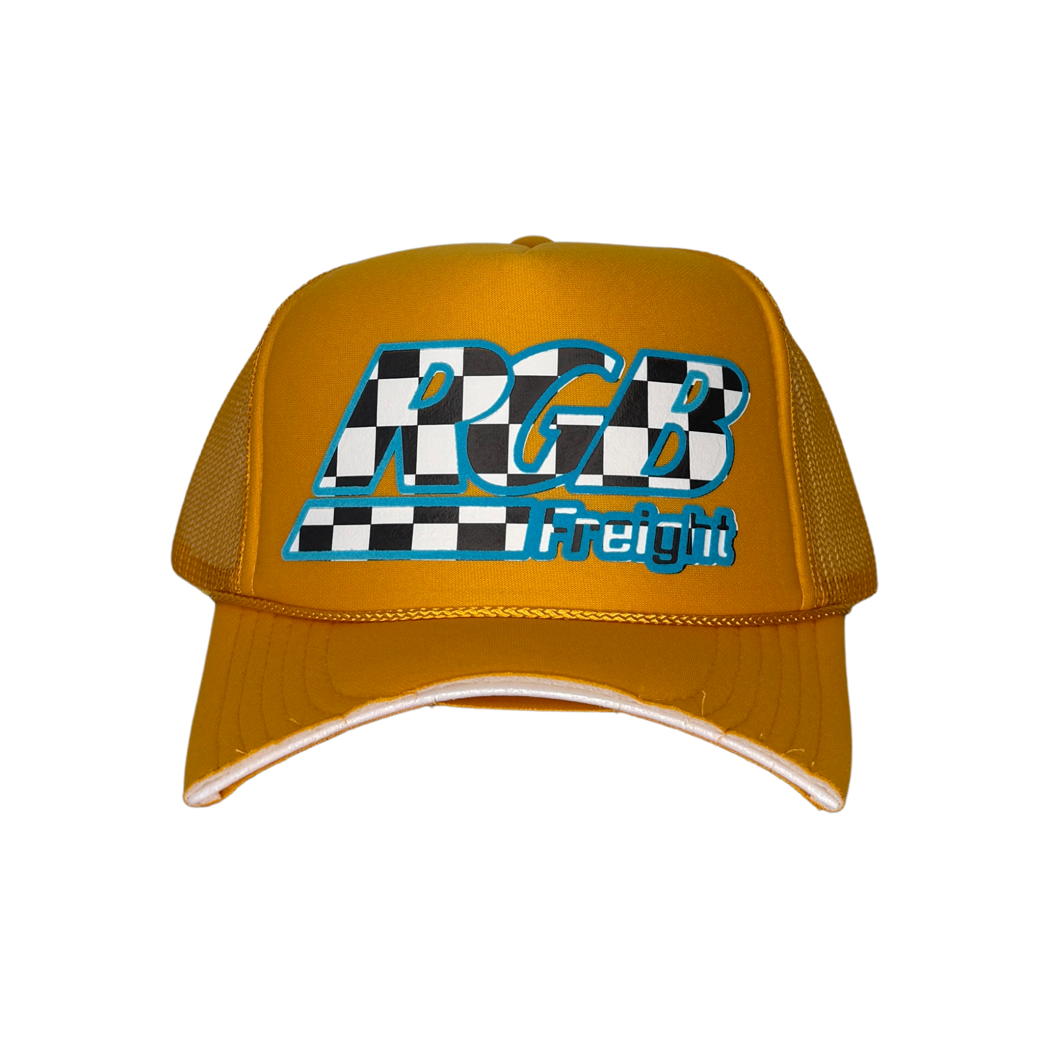 RGB FREIGHT TRUCKER HAT - CHECKERED CUT SP