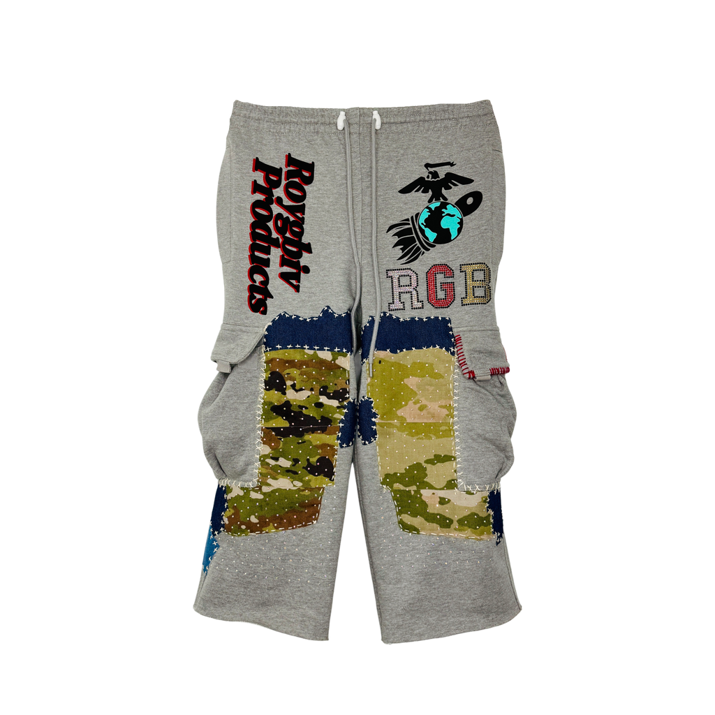RGB UTILITY CARGO CROPPED PANTS