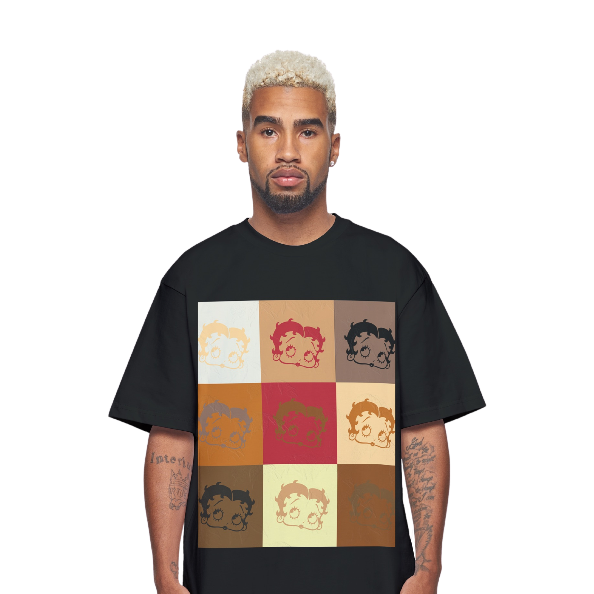 BETTY BOOP face t-shirt