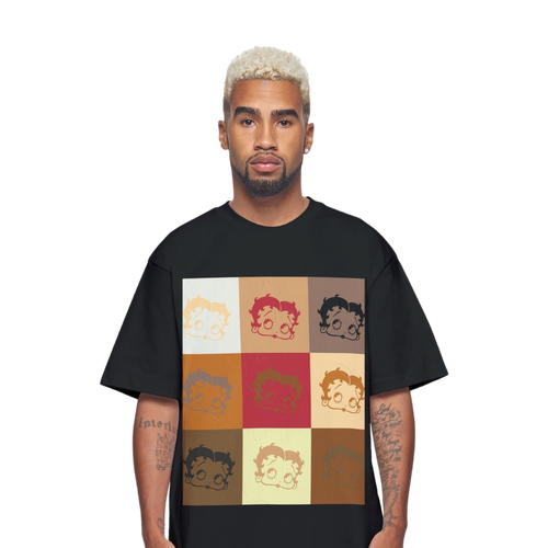 BETTY BOOP face t-shirt