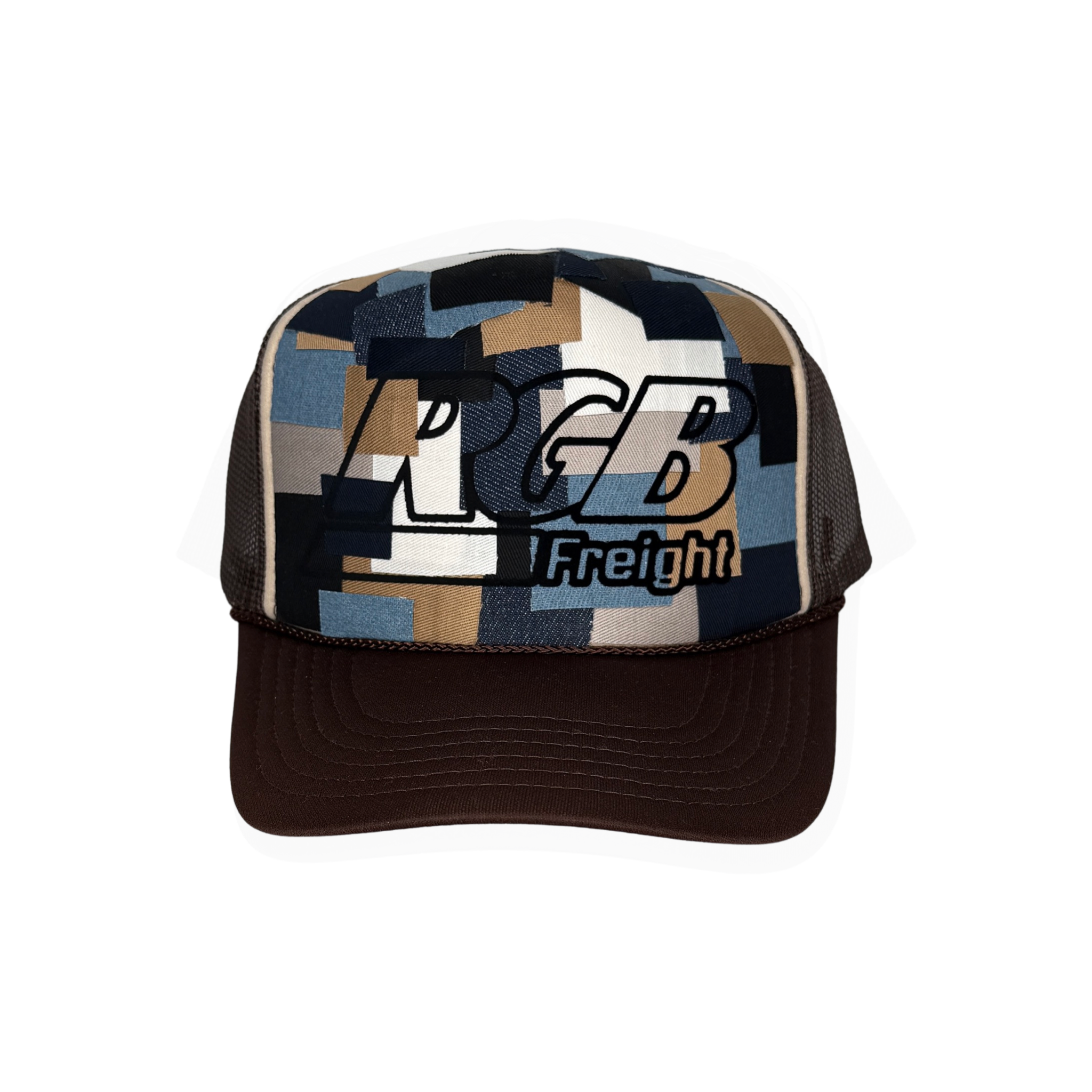 RGB FREIGHT TRUCKER HAT - PATCHWORK PREMIUM 1 of 1