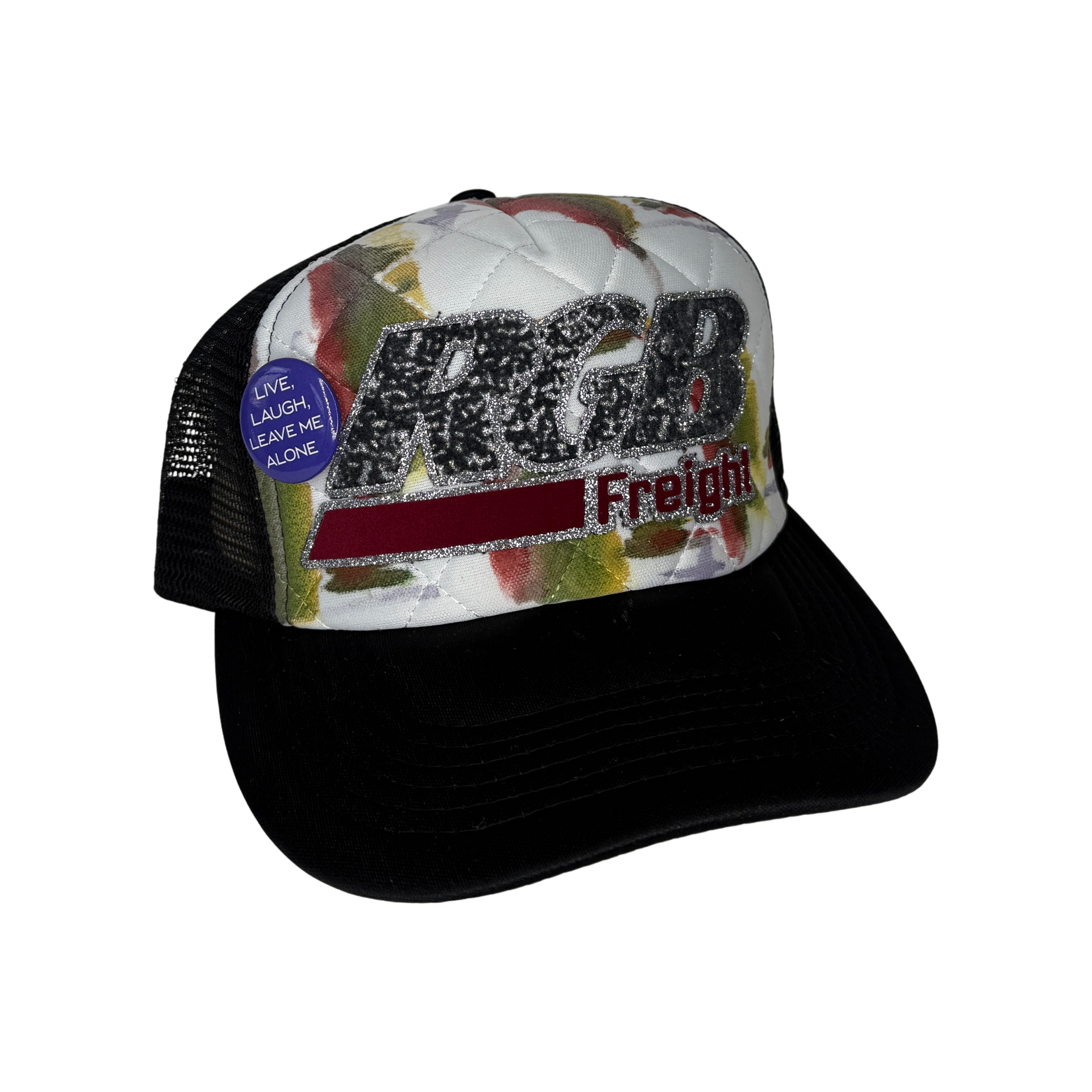RGB FREIGHT TRUCKER HAT - HAND PAINTED 1 of 1 SP