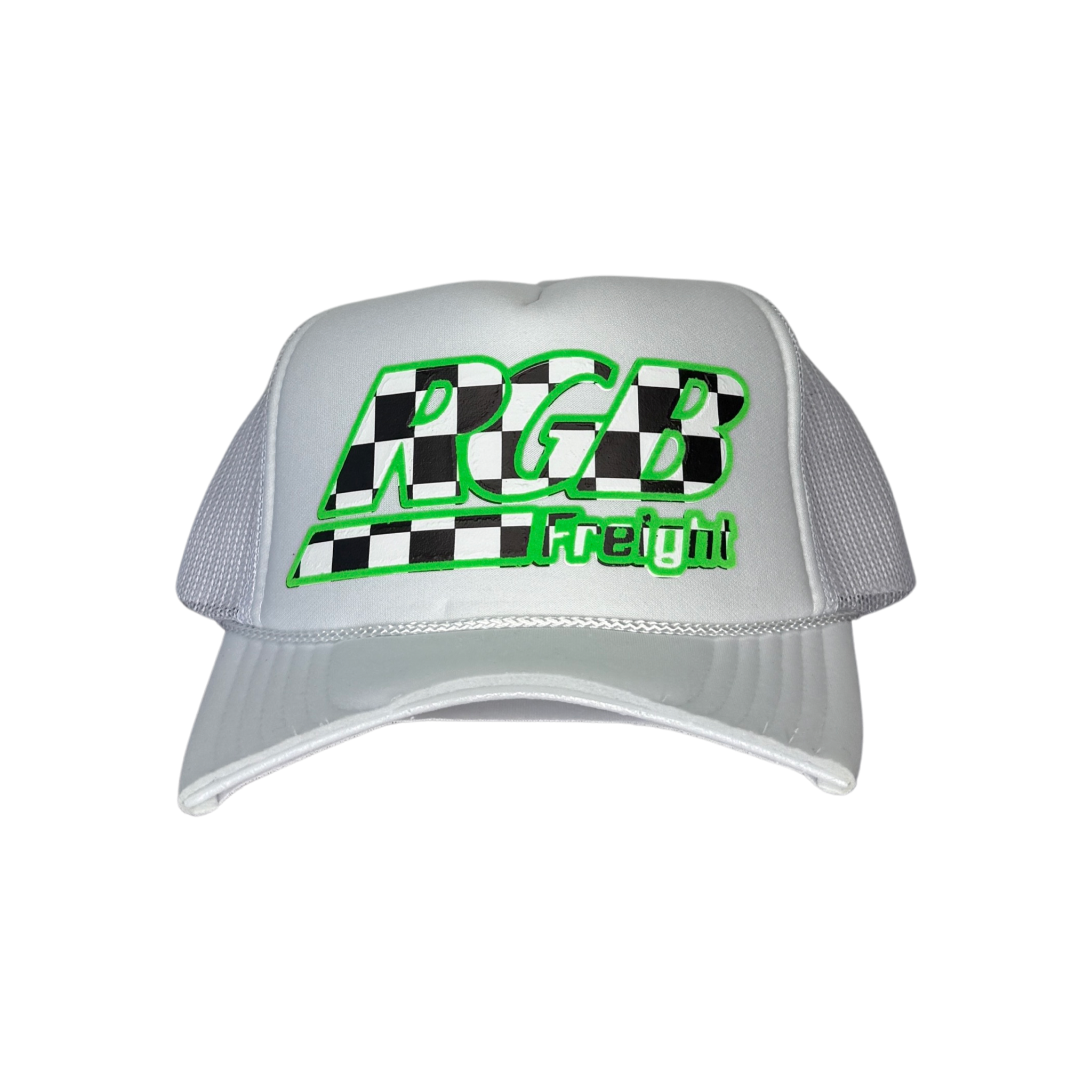 RGB FREIGHT TRUCKER HAT - CHECKERED CUT SP
