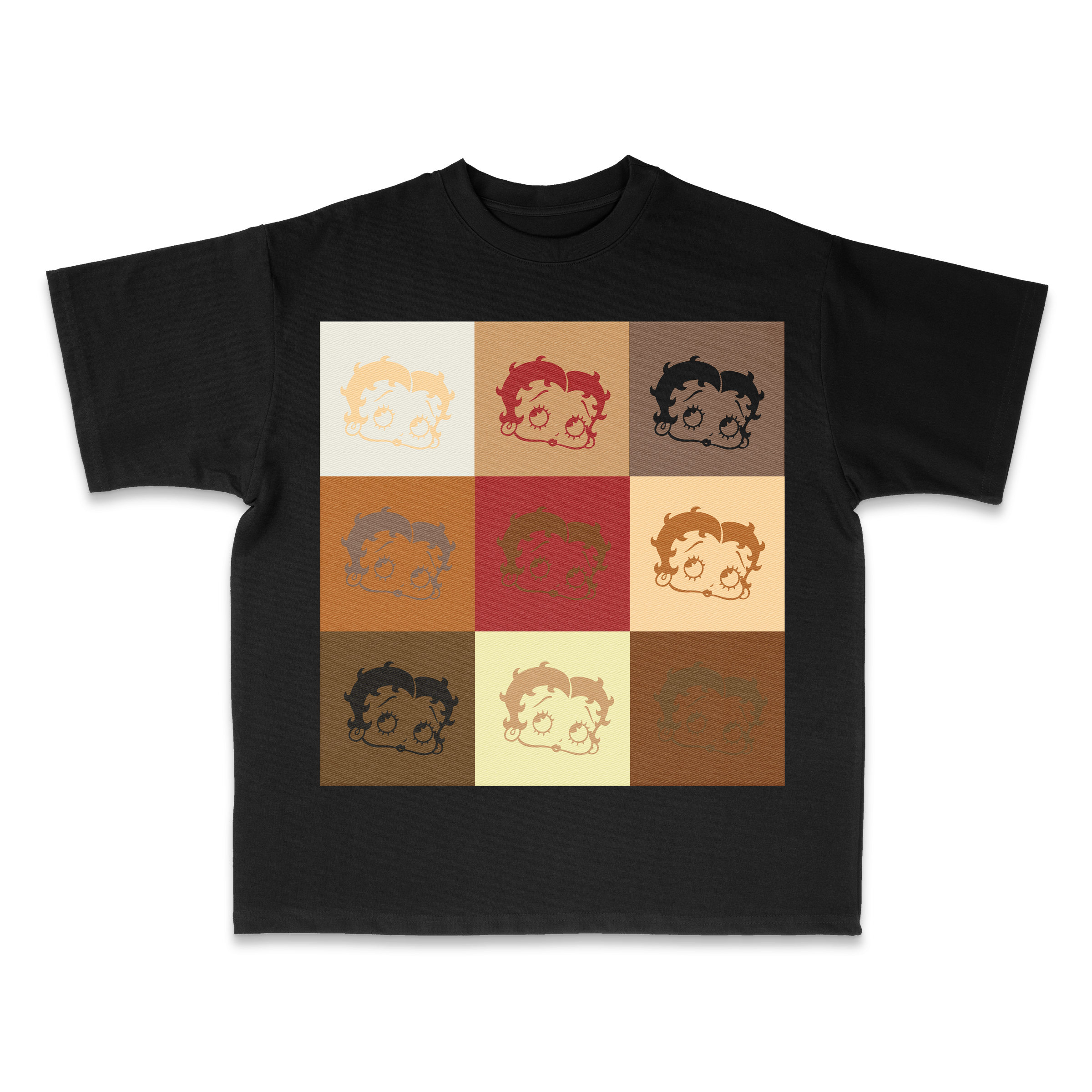 BETTY BOOP face t-shirt