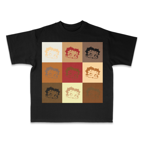BETTY BOOP face t-shirt