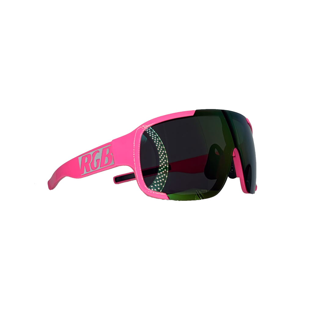 RGB Running Division Shield — Solar Pink