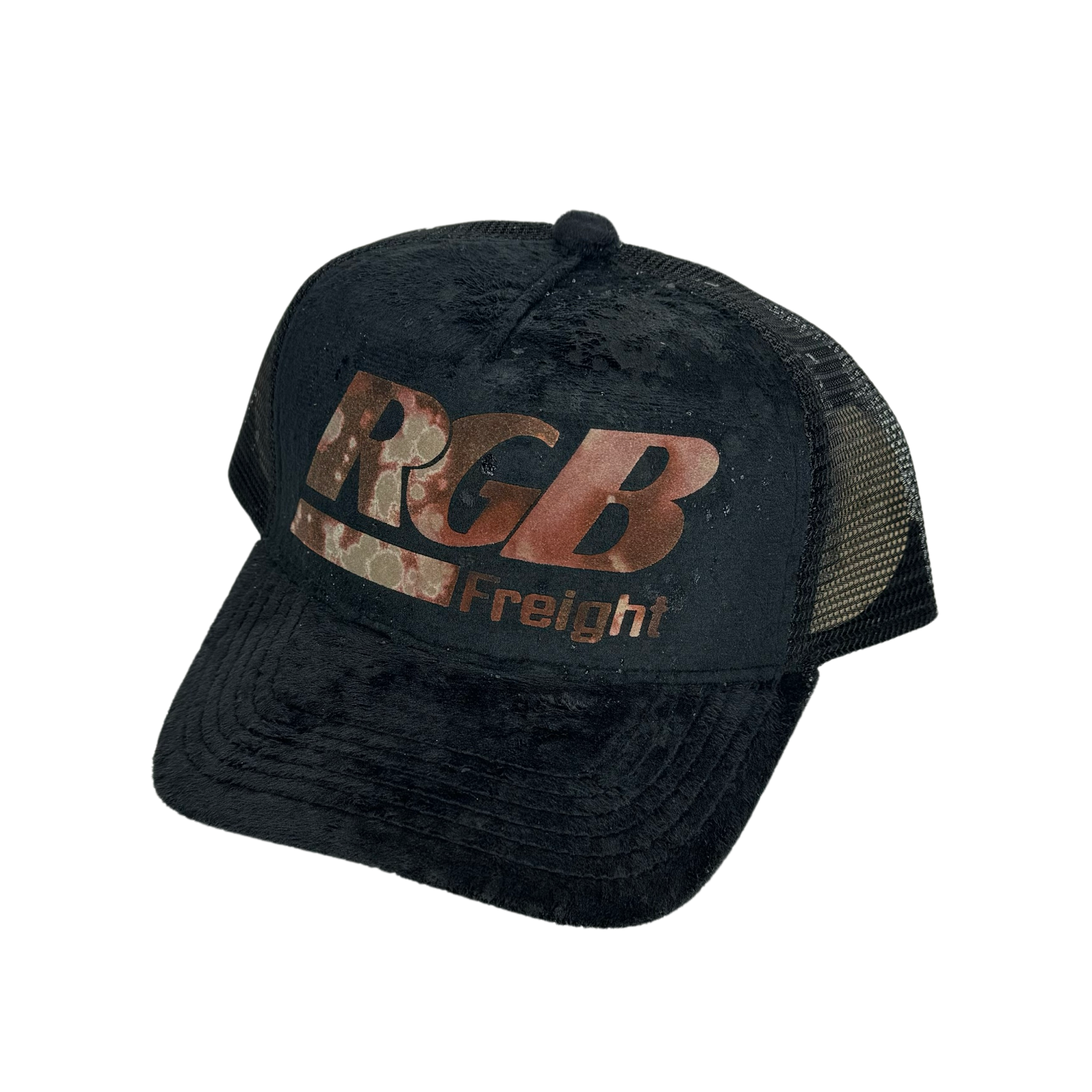 RGB FREIGHT TRUCKER HAT -  1 of 1 BLEACHED