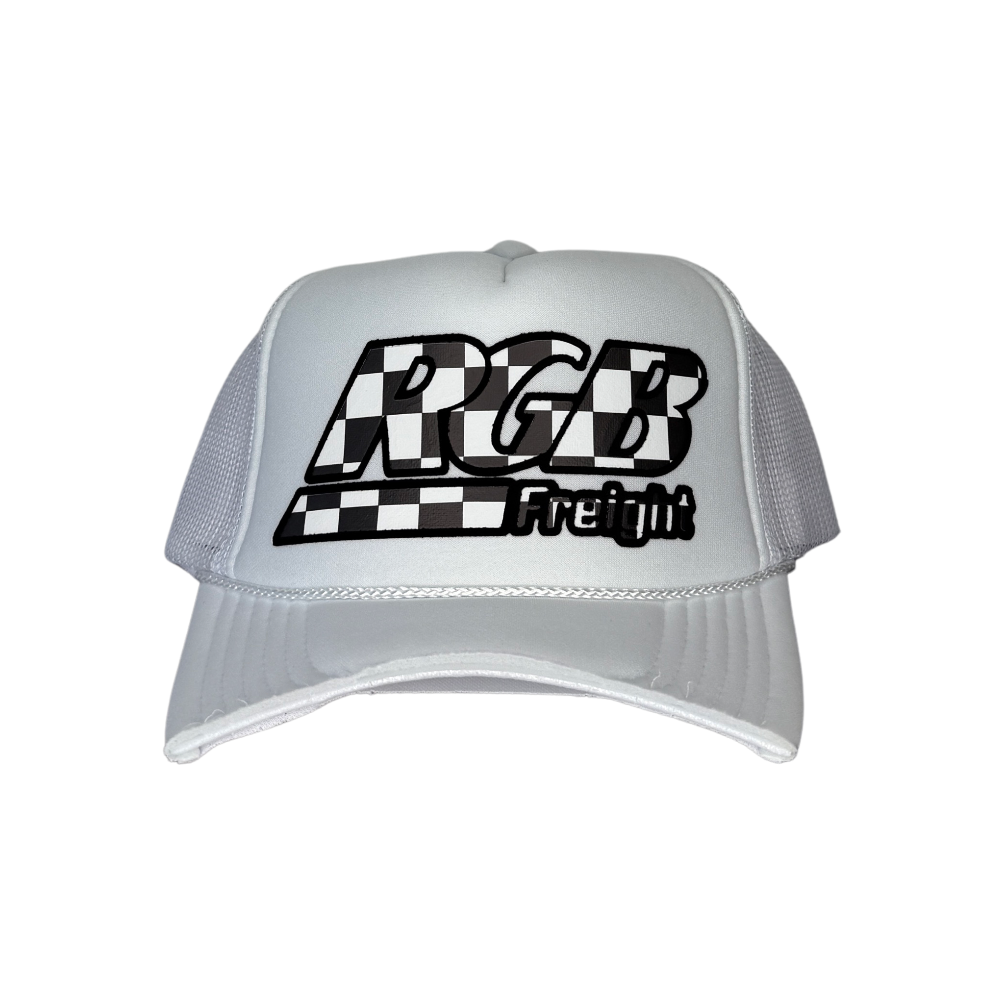 RGB FREIGHT TRUCKER HAT - CHECKERED CUT SP