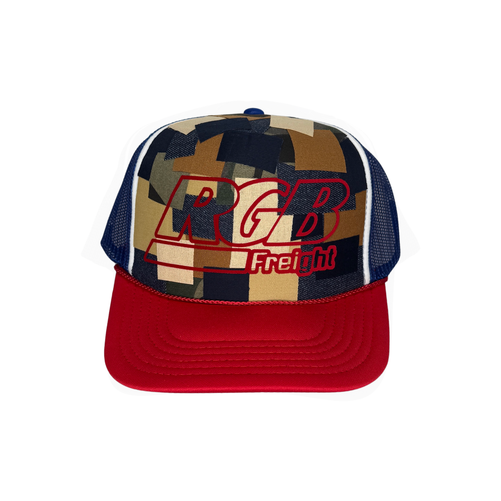 RGB FREIGHT TRUCKER HAT - PATCHWORK PREMIUM 1 of 1