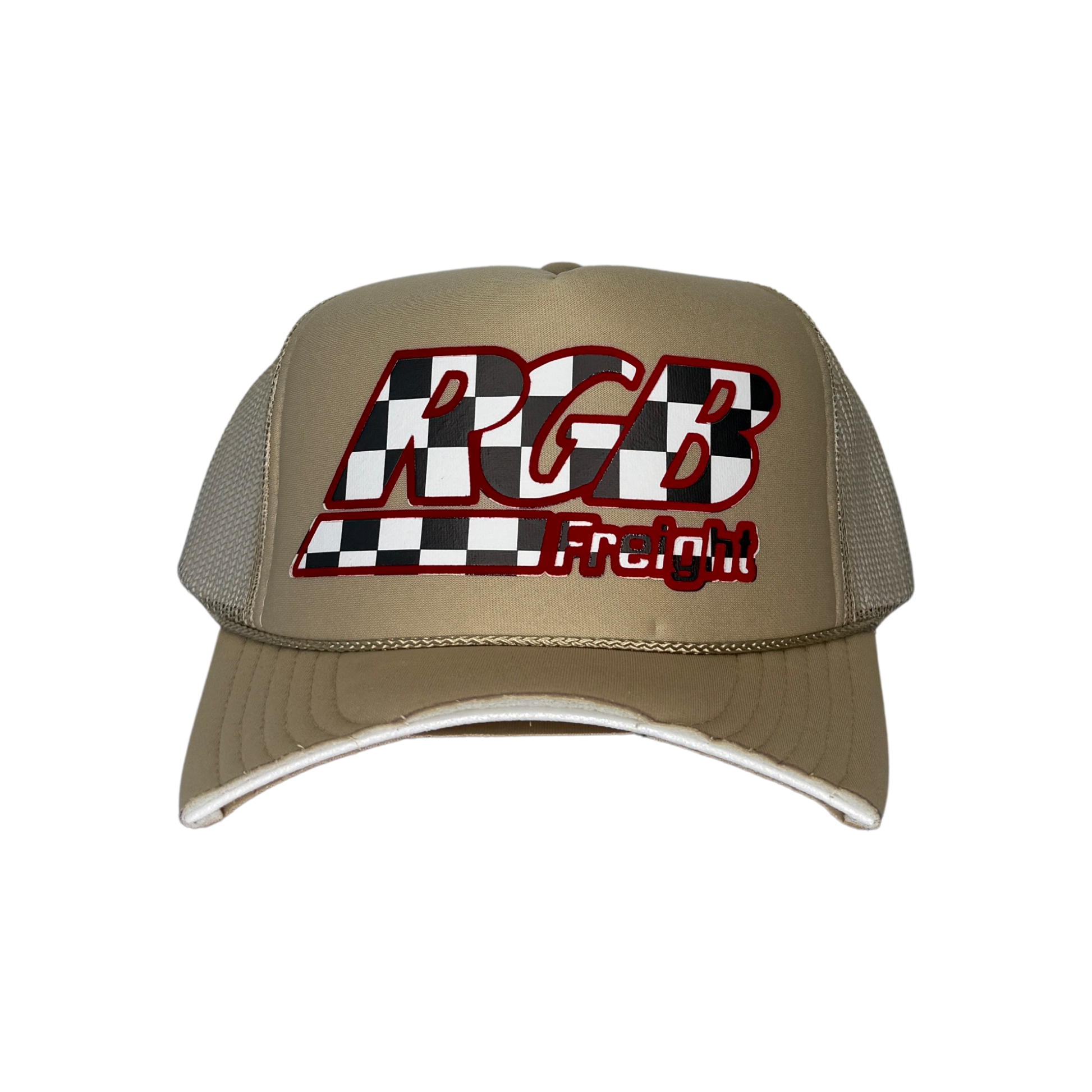 RGB FREIGHT TRUCKER HAT - CHECKERED CUT SP