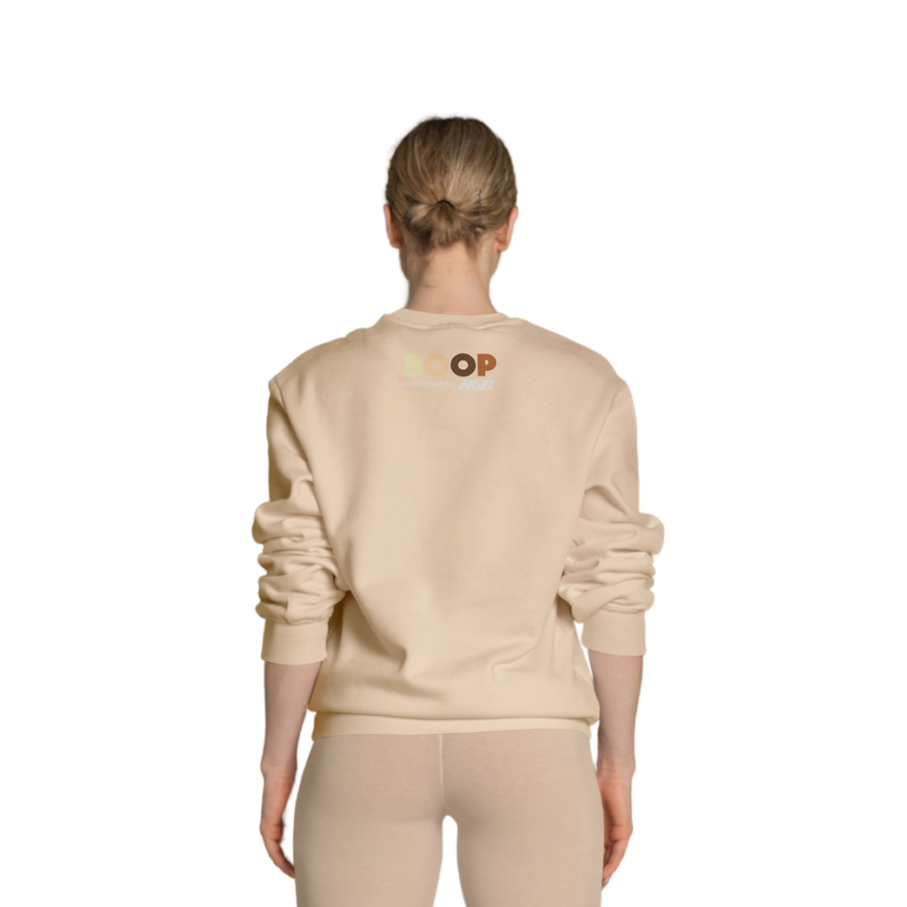 BETTY BOOP face sweatshirt