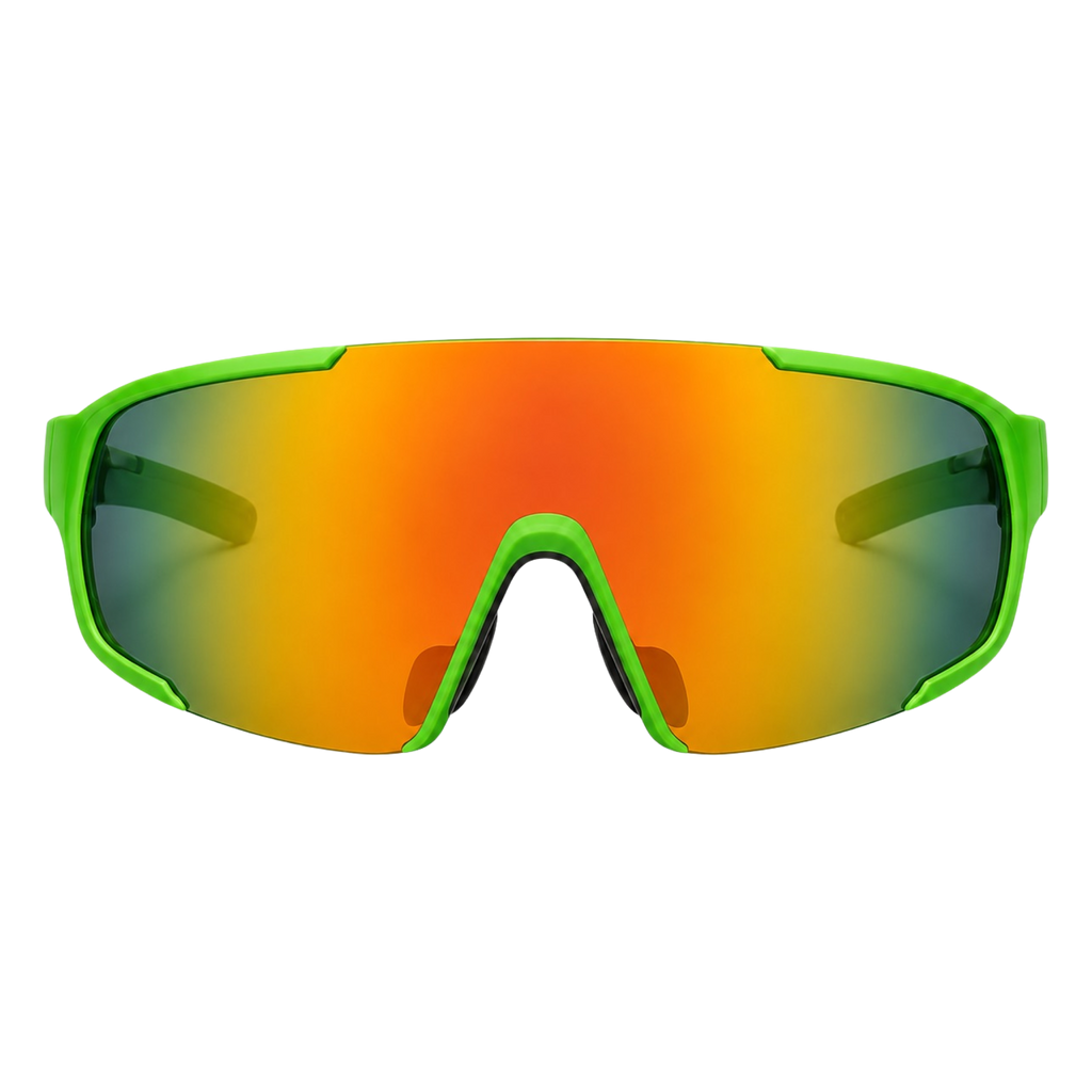 RGB Running Division Shield — Green Flash