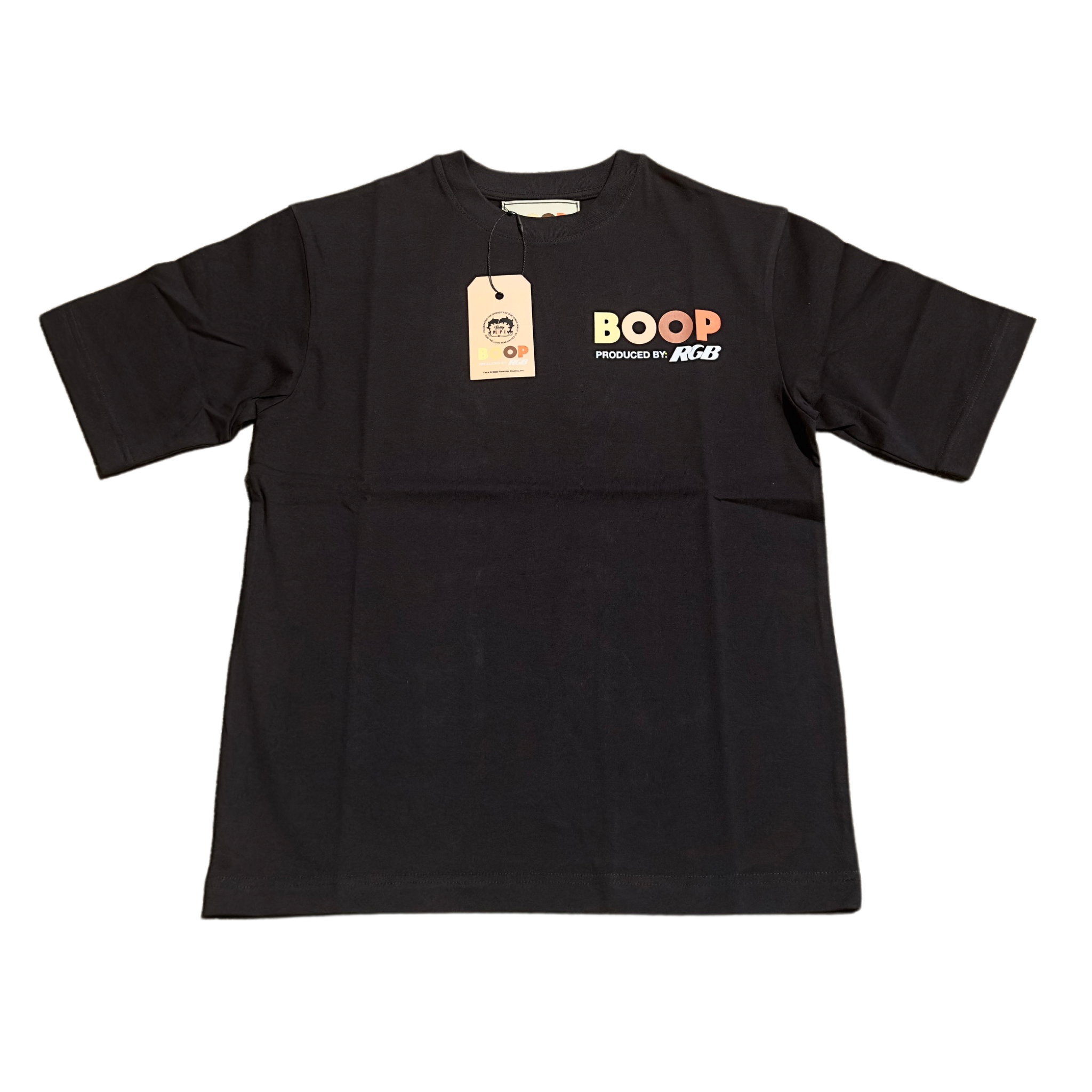BOOP logo t-shirt - BLACK