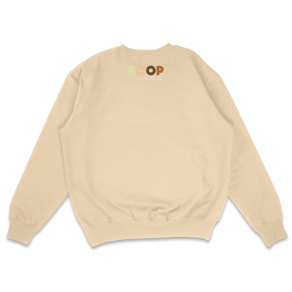 BETTY BOOP face sweatshirt