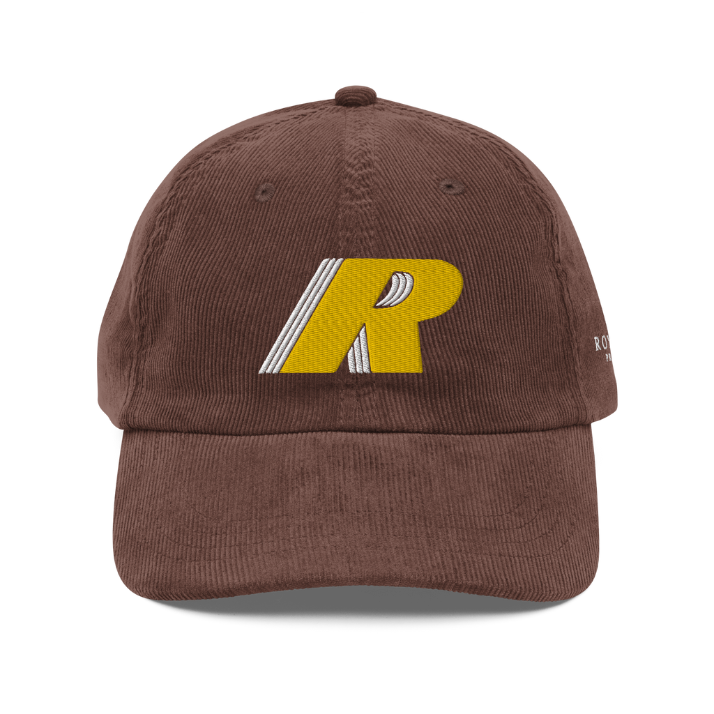 Corduroy Emblem Hat