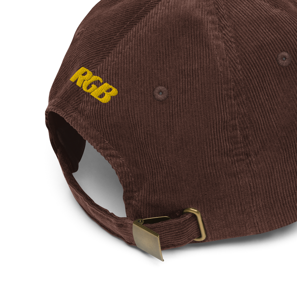 Corduroy Emblem Hat