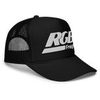 RGB Freight Trucker Hat — Standard Issue - Black/White